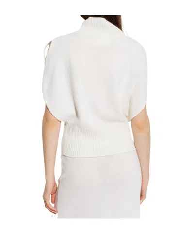 Lisa Yang Cashmere Pullover In White