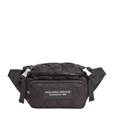 Dsquared2 Heritage Belt Bag In Brown