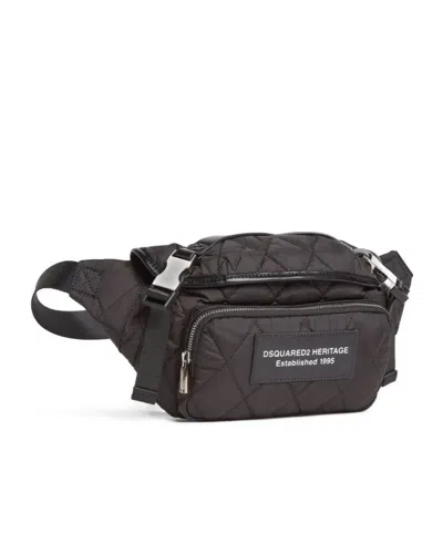 Dsquared2 Heritage Belt Bag In Brown