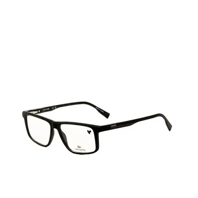 Lacoste Square-frame Glasses In Black