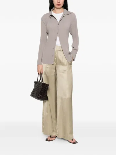 Peserico Elasticated Trousers In Neutral