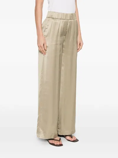 Peserico Elasticated Trousers In Neutral