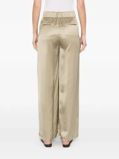 Peserico Elasticated Trousers In Neutral