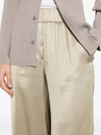 Peserico Elasticated Trousers In Neutral