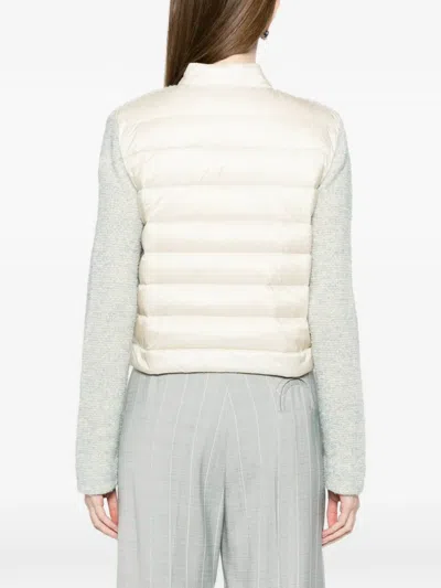 Moncler Flap-pockets Jacket In Blue