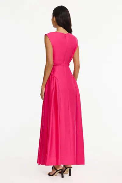 Acler Alvie A-line Maxi Dress In Pink