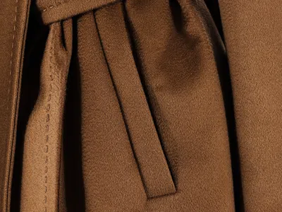 Max Mara Nuevo Coat In Brown