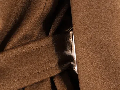 Max Mara Nuevo Coat In Brown