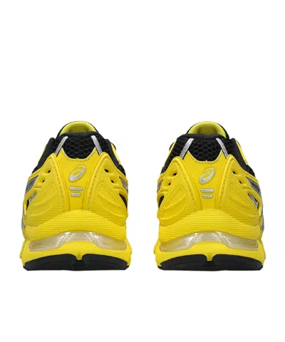 Asics Vibrant Yellow And Black Leather Gel Sd Lite Sneakers In Multi