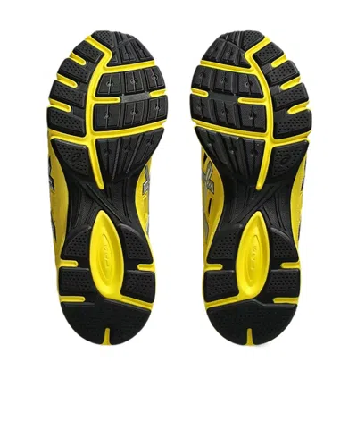Asics Vibrant Yellow And Black Leather Gel Sd Lite Sneakers In Multi