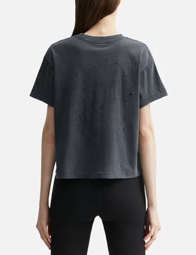 Satisfy Mothtech™ T‑shirt With Tornado Print In Black