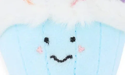 Leith Stuffed Cupcake Charm In Blue