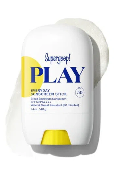 Supergoop Play Everyday Sunscreen Stick Spf 50 In White