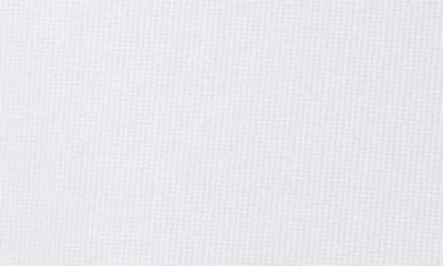 Tailorbyrd Micro Grid Quarter Zip Performance Pullover In White