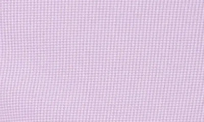 Tailorbyrd Micro Grid Quarter Zip Performance Pullover In Purple