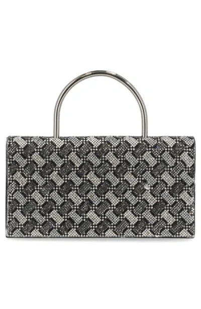 Jessica Mcclintock Corbin Microstone Top Handle Clutch In Multi