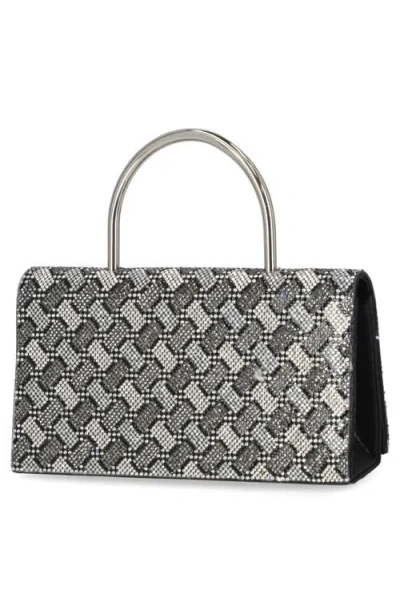 Jessica Mcclintock Corbin Microstone Top Handle Clutch In Multi