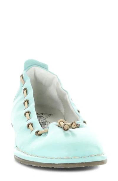 Fly London Bapi Ballet Flat In Blue