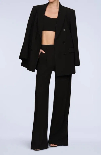 Bcbgmaxazria Ruby Crop Top In Black