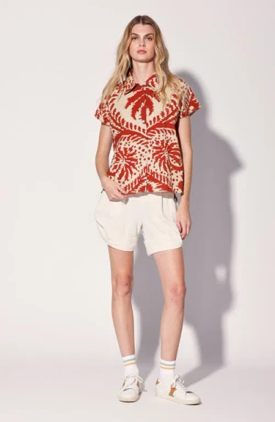 Walter Baker Toni Button Up Top In Multi