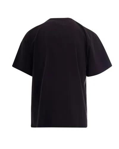 Roa T-shirt Logo Washed Black In Black