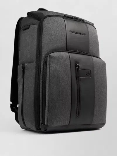 Piquadro Urban Backpack Adjustable Straps Pockets Handle