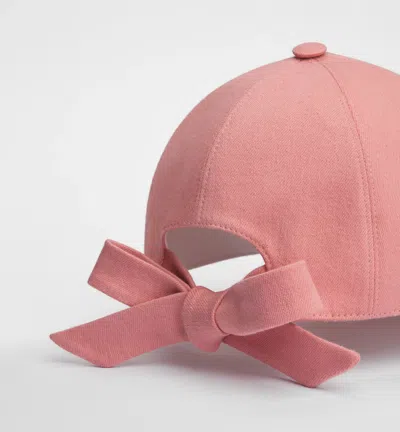 Dior Bow Hat In Pink