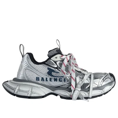 Balenciaga 3xl Split Logo Nylon And Mesh Sneakers In Multi