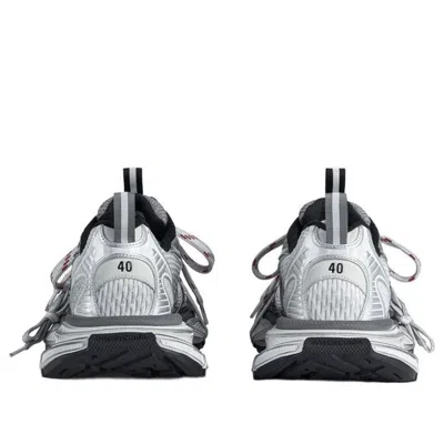 Balenciaga 3xl Split Logo Nylon And Mesh Sneakers In Multi