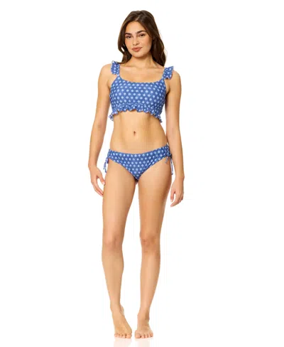 Raisins Stringer Swim Bottom In Blue