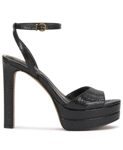 Vince Camuto Lumary Ankle Strap Platform Sandal In Black