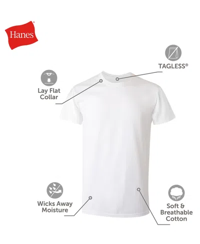 Hanes Men's Ultimate Crewneck Undershirt, 5-pack In Multi