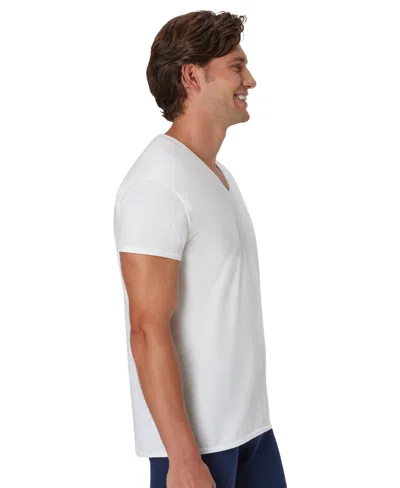 Hanes Men's Ultimate Crewneck Undershirt, 5-pack In White