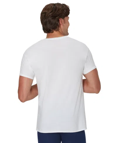 Hanes Men's Ultimate Crewneck Undershirt, 5-pack In White