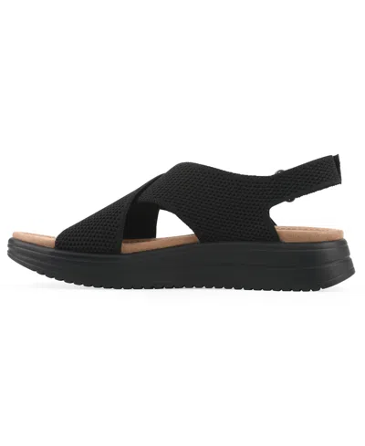 Cliffs By White Mountain Harleen Flatform Slingback Sandal In Black
