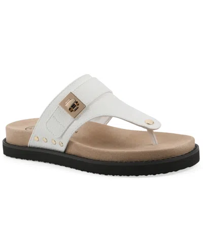 White Mountain Malabar Sandal In White