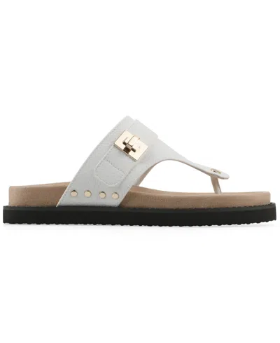 White Mountain Malabar Sandal In White