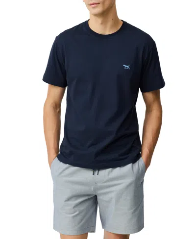 Rodd & Gunn The Gunn Tee 2.0 Sports Fit Cotton T-shirt In Blue