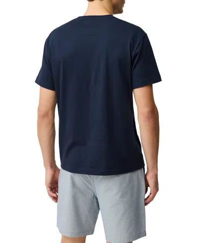 Rodd & Gunn The Gunn Tee 2.0 Sports Fit Cotton T-shirt In Blue