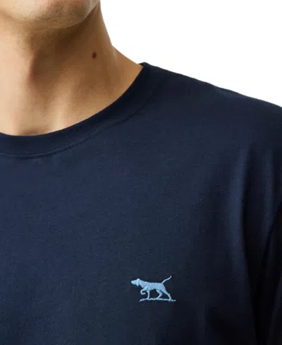 Rodd & Gunn The Gunn Tee 2.0 Sports Fit Cotton T-shirt In Blue