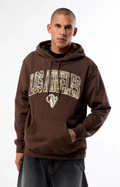 New Era Men's La Rams Real Tree Camo Hoodie In Brown | ModeSens