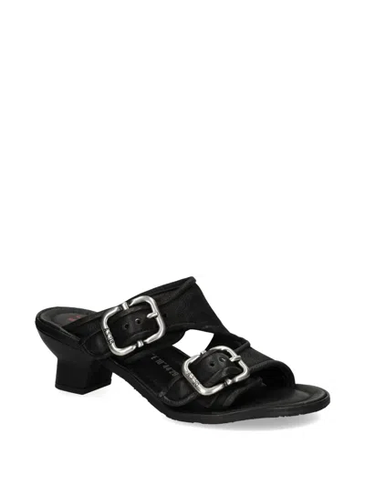 As98 Bentley Mules In Black