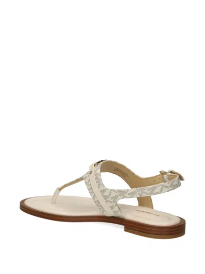 Michael Michael Kors Lightweight Flat Sandals In White