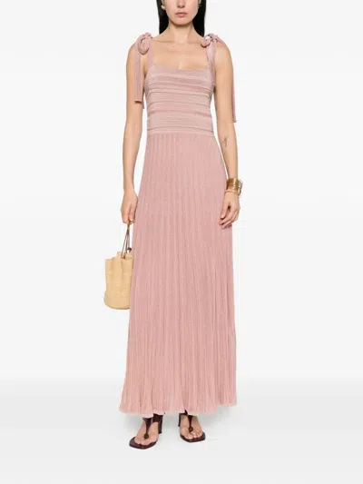 Zimmermann Tie Strap Dress In Multi