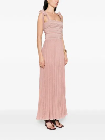 Zimmermann Tie Strap Dress In Multi