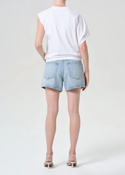 Agolde Leith Short In Blue