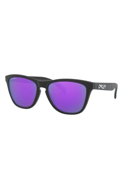 Oakley 55mm Polarized Rectangular Sunglasses In Purple