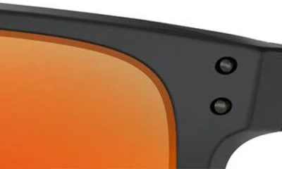 Oakley Rectangular Sunglasses Adjustable Nose Pads Design In Black