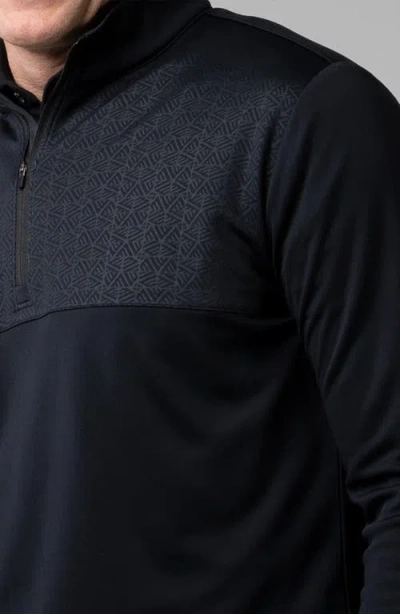 Levelwear Quarter Zip Pullover In Blue