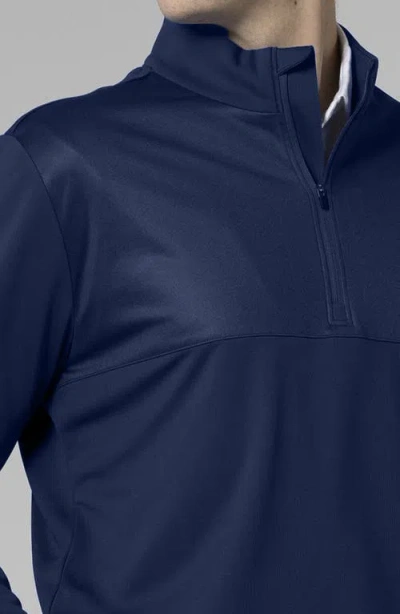Levelwear Quarter Zip Pullover In Blue